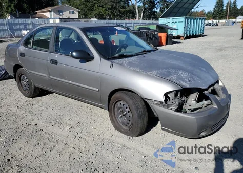 2004 Nissan Sentra 1.8 z USA, uszkodzony, nr VIN 3N1CB51D04L911334